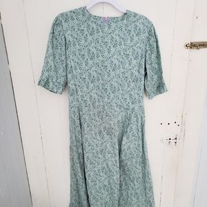 Homemade Cape Maxi Dress size XL